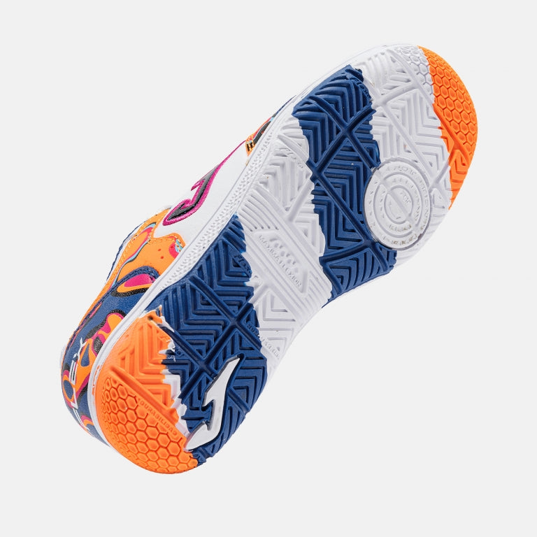 JOMA TOP FLEX JR 2672 WHITE ORANGE INDOOR