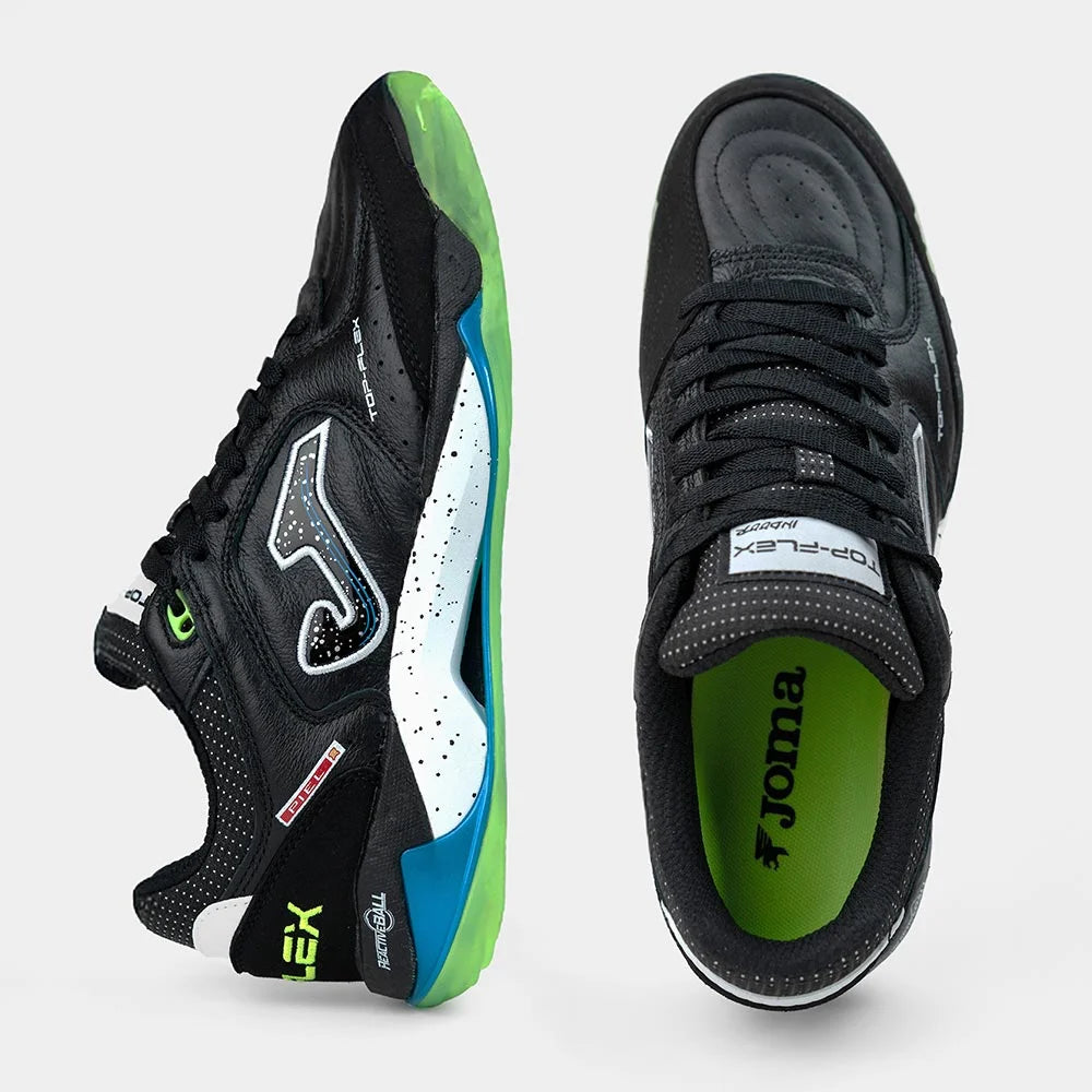 JOMA TOP FLEX PLUS01 BLACK INDOOR